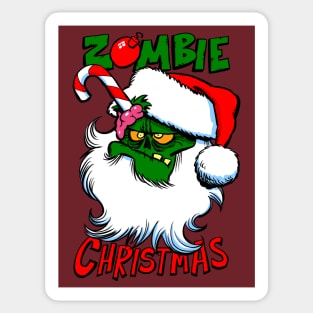 Zombie Christmas Sticker